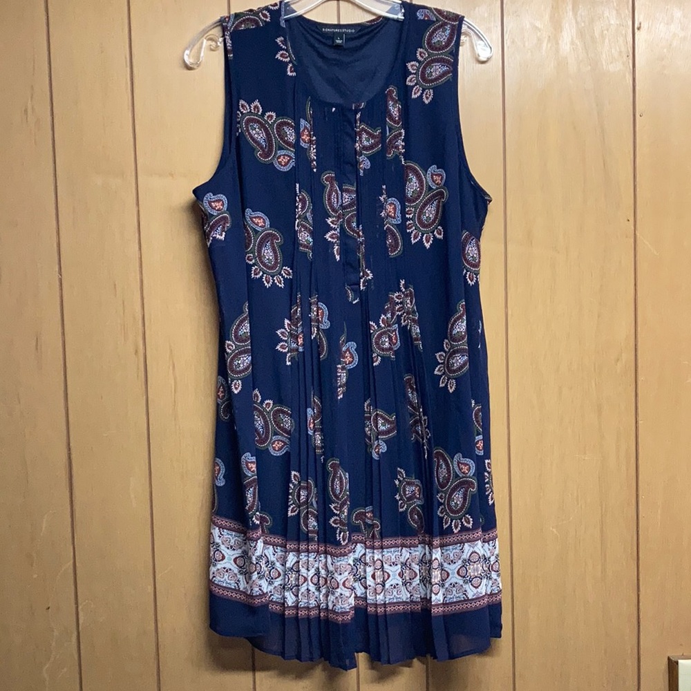 Signature studio Paisley dress Lg.